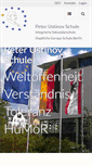 Mobile Screenshot of peter-ustinov-schule.de